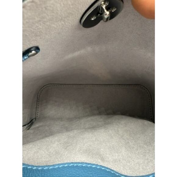 Kate Spade New York Marti Large Bucket Bag*New w/out tags*BLUE Pebbled Leather - Picture 10 of 16